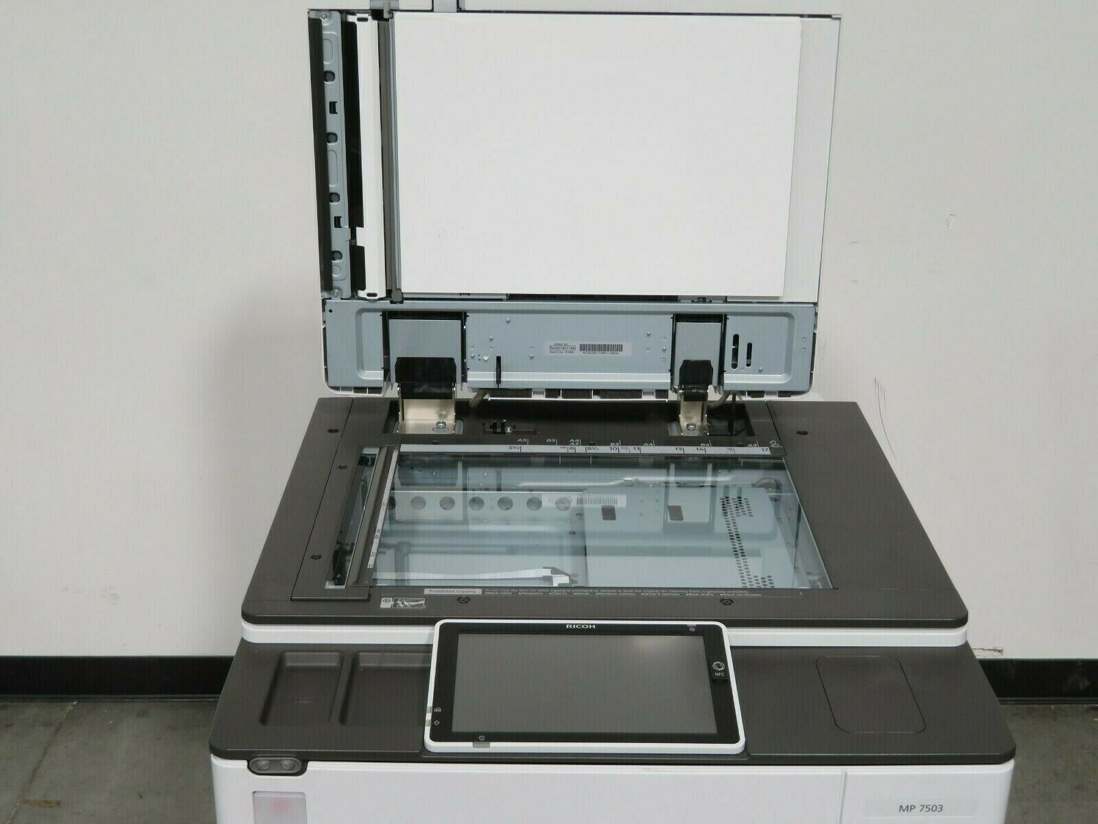 Certified quality used copiers for sale - Ricoh Aficio MP7503 MP 7503 ...