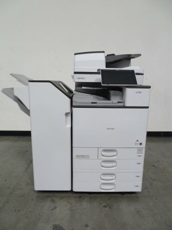 Ricoh MPC6004 C6004 color copier printer scanner Only 121K meter