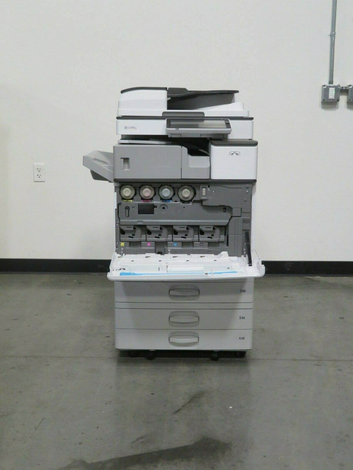 Ricoh MPC2504ex C2504ex MPC2504 color copier printer scanner Only 40K ...